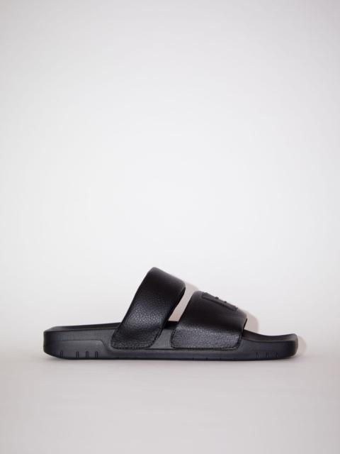 Acne Studios Flat sandals - Black/black