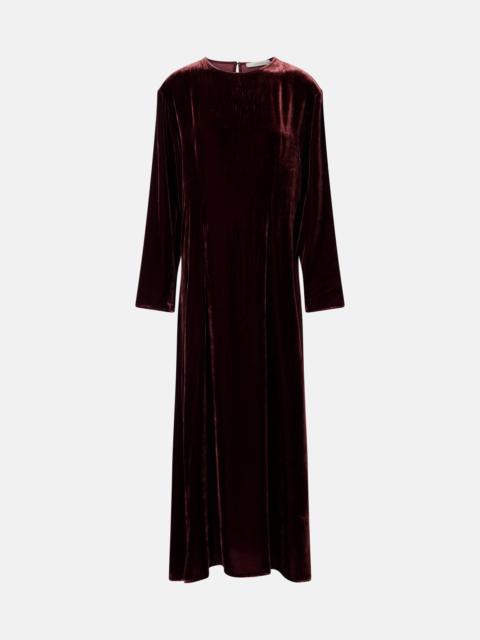 ASCENO Jody velvet midi dress