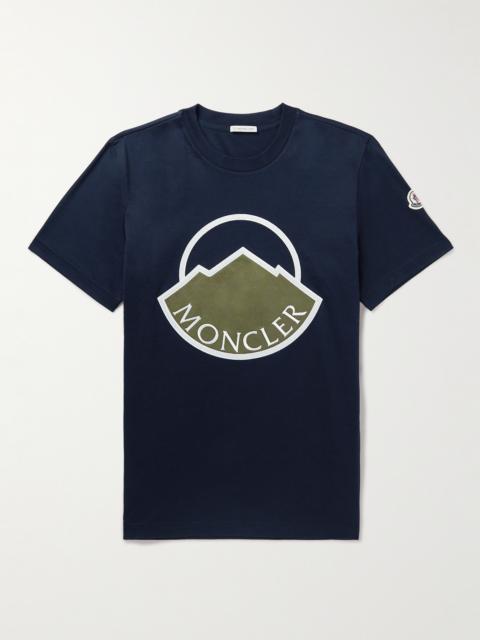 Moncler Logo-Appliquéd Cotton-Jersey T-Shirt