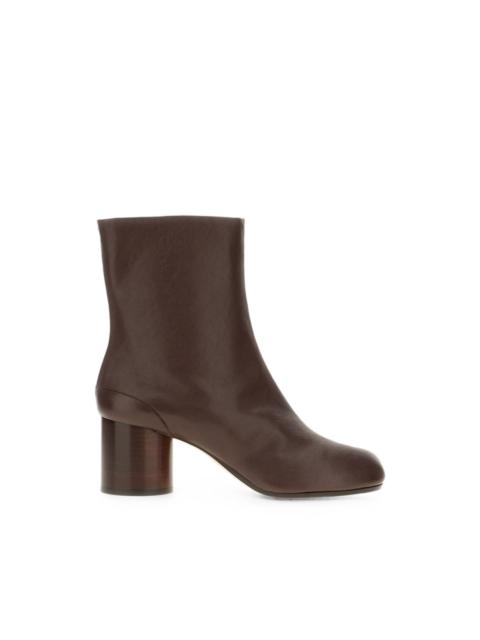 Maison Margiela Tabi leather ankle boots