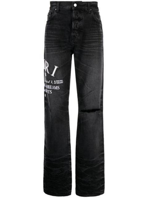 AMIRI Arts District straight-leg jeans