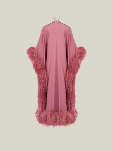 Taller Marmo Sza Sza Extravaganza Kaftan in Antique Pink