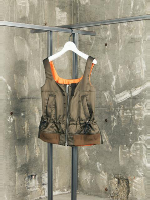 sacai Nylon Twill Tank Top