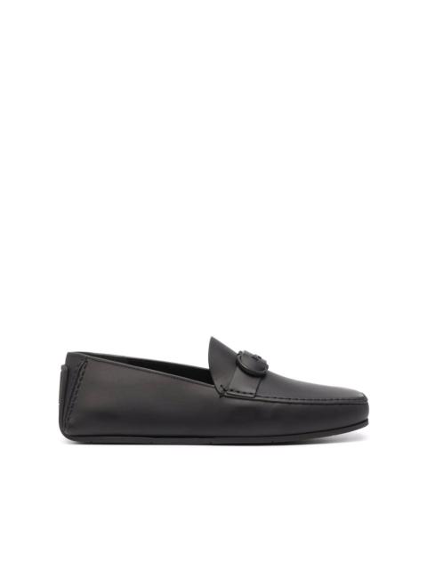 FERRAGAMO Gancini leather loafers