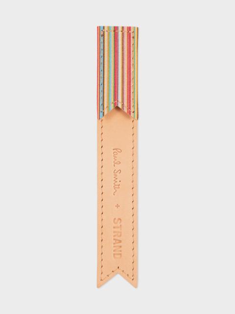 Paul Smith Paul Smith + Strand Leather 'Signature Stripe' Bookmark