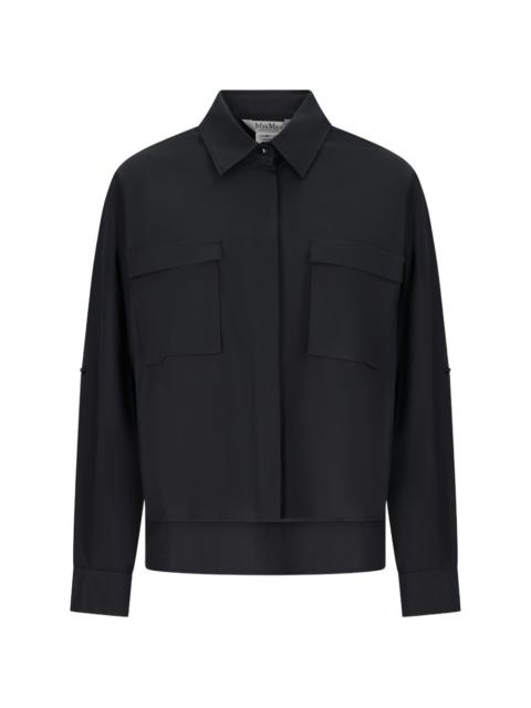 Max Mara flap-pocket shirt