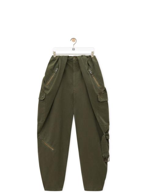 Loewe Balloon cargo trousers in cotton