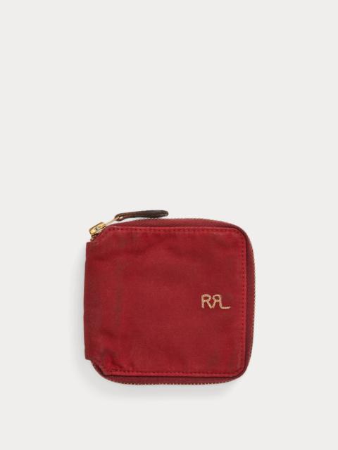 RRL by Ralph Lauren Oilcloth Zip Wallet
