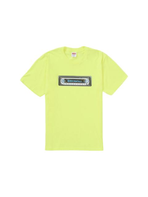 Supreme Supreme Receiver Tee Fluorescent Yellow