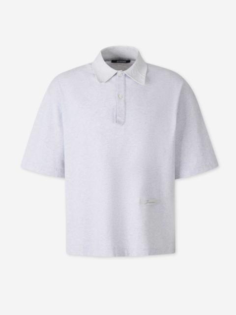 JACQUEMUS POLO LOGO COTTON