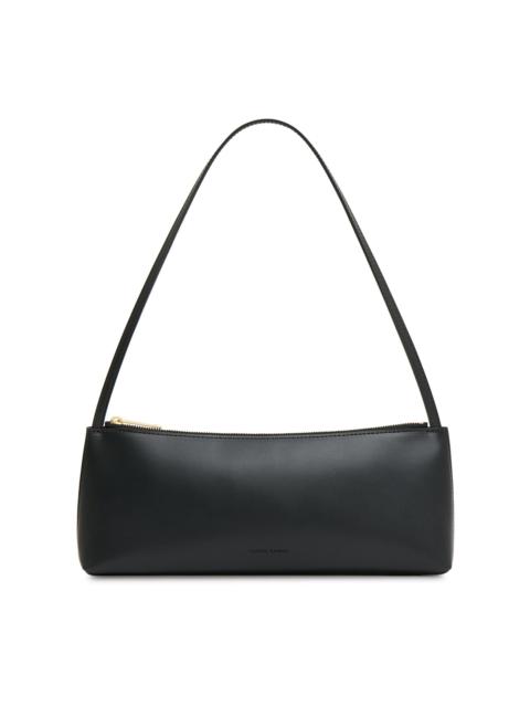 Mansur Gavriel Women's Gaia Leather Baguette - Black Flamma