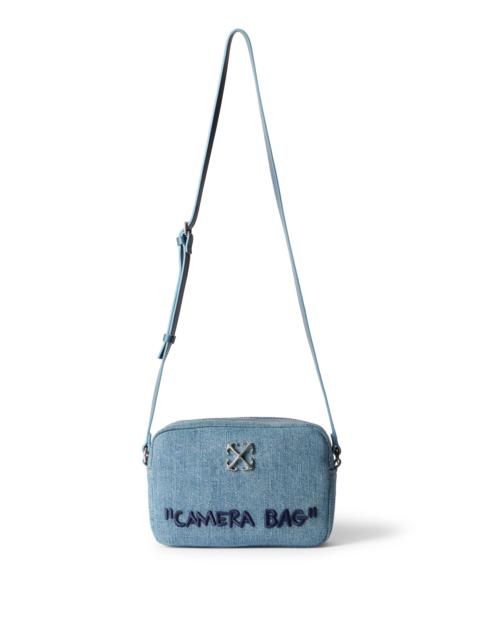Off-White Jitney Camera Denim Bag