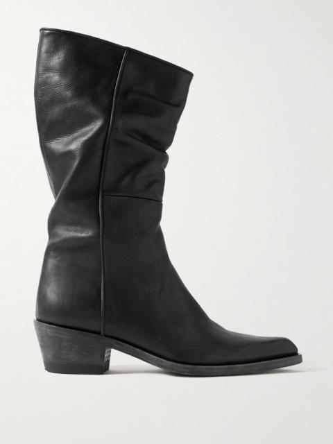 KHAITE Clive Leather Boots