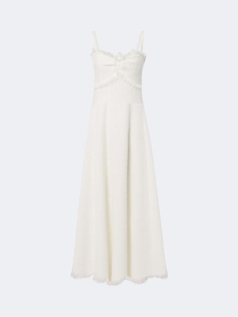 Oscar de la Renta Tweed midi dress