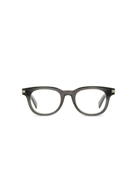 ZEGNA oval frame glasses