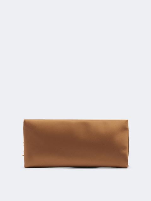 SAINT LAURENT Evening satin clutch