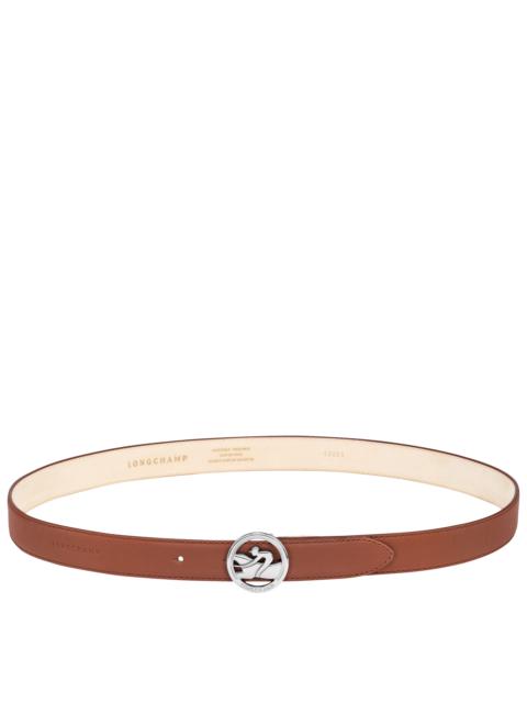 Longchamp La Médaille Longchamp Ladies' belt Cognac - Leather