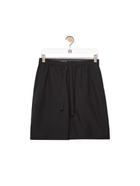 Loewe Drawstring shorts in silk and polyamide