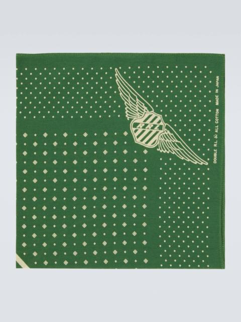 RRL by Ralph Lauren Bolton printed cotton pocket square