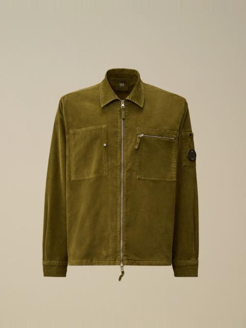 C.P. Company Corduroy Lens Zipped Overshirt