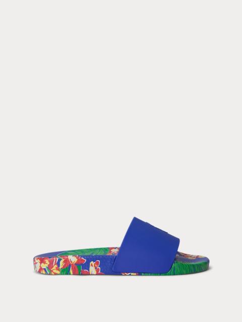Polo Ralph Lauren Floral-Print Slide