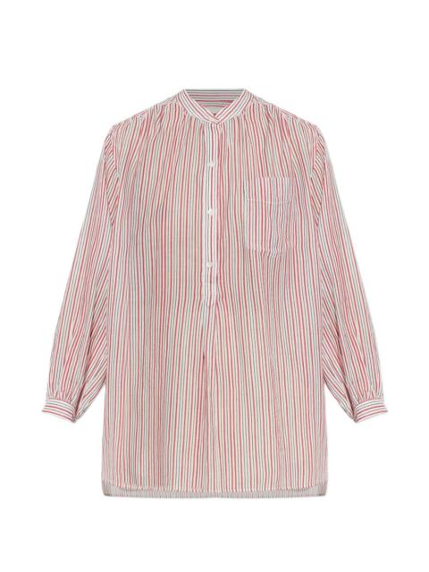 Isabel Marant Étoile Saocha striped button shirt