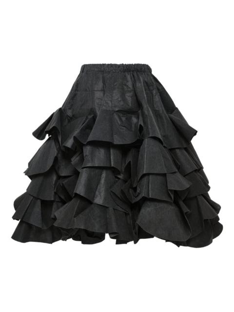 TAO Comme Des Garçons ruffled midi skirt