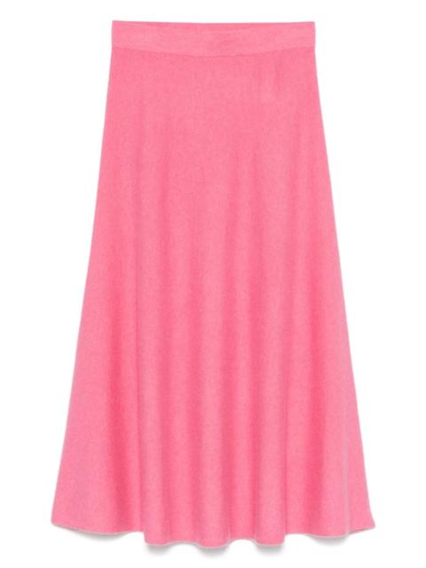 LISA YANG cashmere A-line skirt