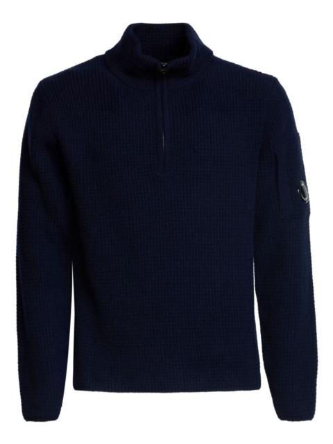 C.P. Company high collar zip sweater