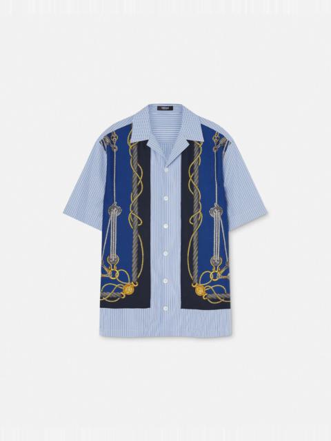 VERSACE Versace Nautical Striped Shirt