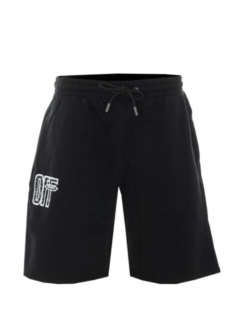 Off-White Motion Arrow cotton shorts