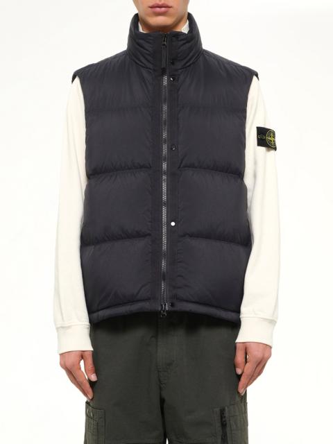 Stone Island G100004 Matt Ripstop Cordura Vest in Black