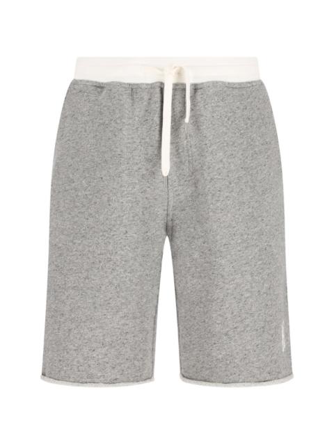 Brunello Cucinelli logo-print track shorts