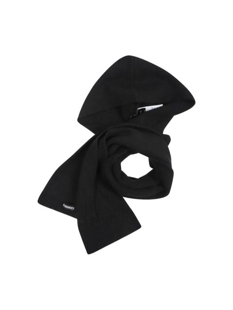 PINKO hood-detail scarf