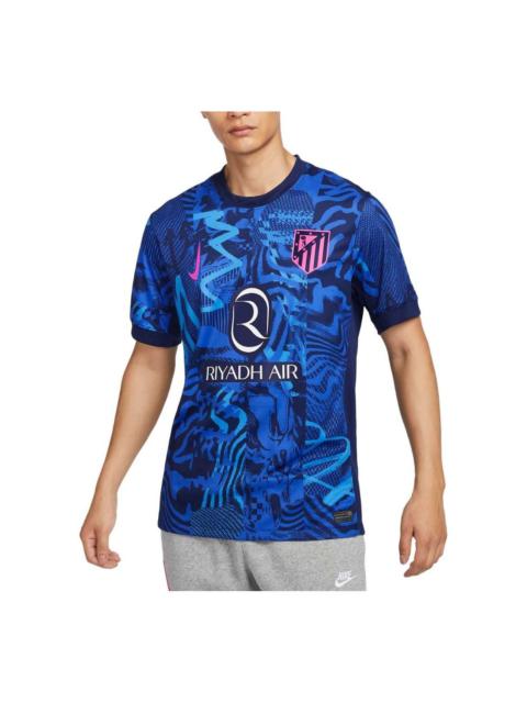 Nike Nike Dri-FIT Atletico Madrid 2024/25 Stadium Third Football Replica Jesrey 'Blue Pink' FQ2021-493
