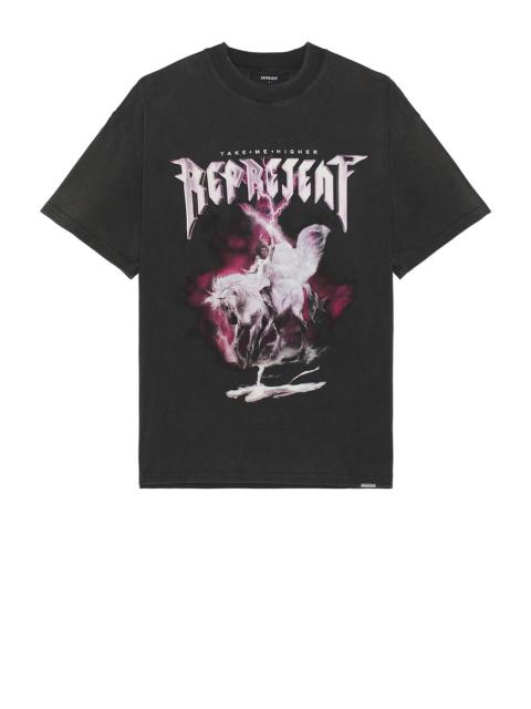 REPRESENT 더 높은 티셔츠를 가져 가라