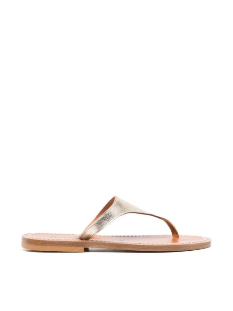 K.JACQUES PEgase leather sandals