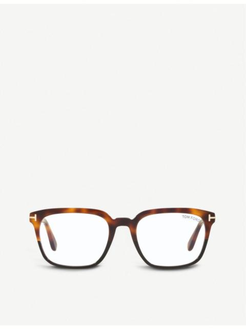 TOM FORD FT5626-B acetate rectangle-frame eyeglasses