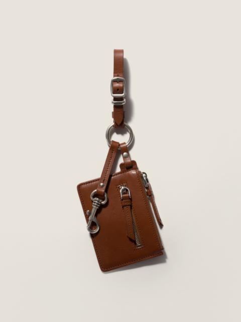 Miu Miu Leather keyring trick