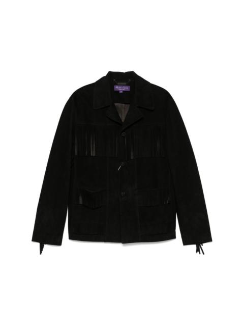 fringed suede jacket