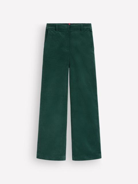 BODEN Belgravia Cord Pants-Midnight Teal