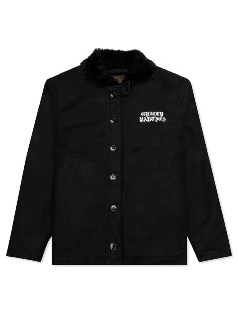 WACKO MARIA WACKO MARIA N-1 DECK JACKET-A TYPE-4 - BLACK