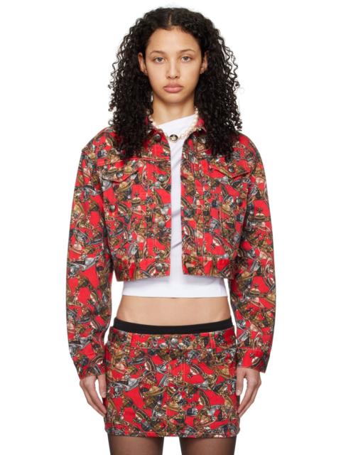 Vivienne Westwood Marlene Orb logo-print jacket