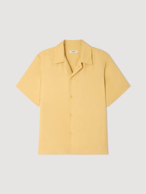 Sandro LOOSE-FIT SHARK COLLAR SHIRT