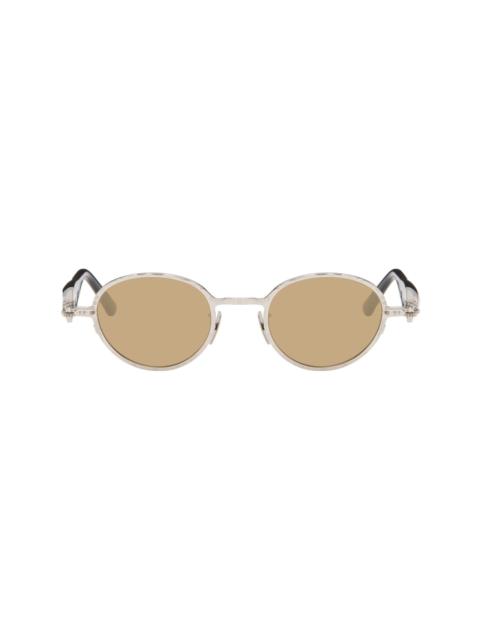 Kuboraum Silver & Black J74 Sunglasses