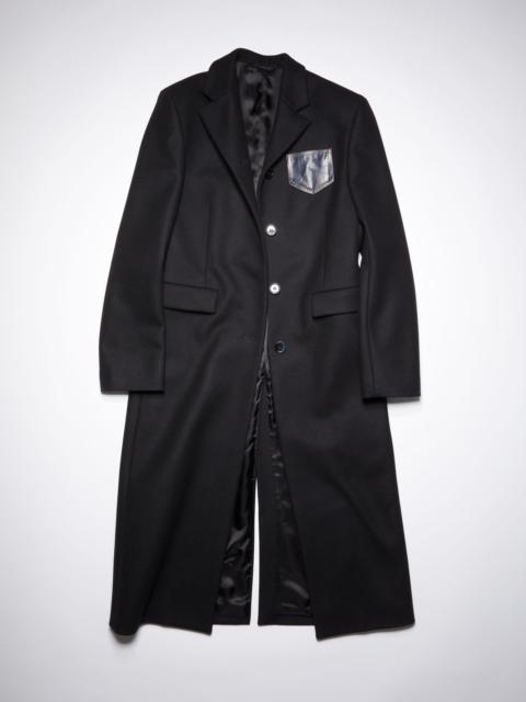 Acne Studios Tailored wool coat - Black