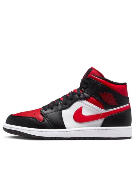 Air Jordan 1 Mid 'Bred Toe' 554724-079