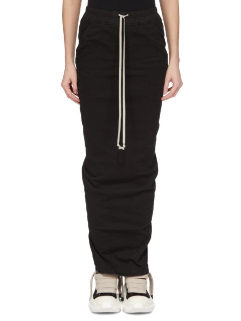 Rick Owens DRKSHDW PULL ON PILLAR SKIRT