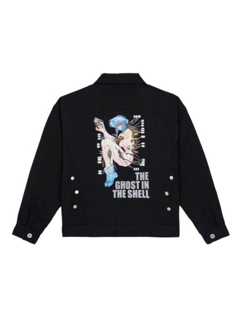 Brain Dead x Ghost In The Shell Titan Bomber Jacket - Black