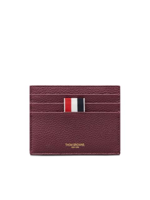 Thom Browne pebble-grain card holder